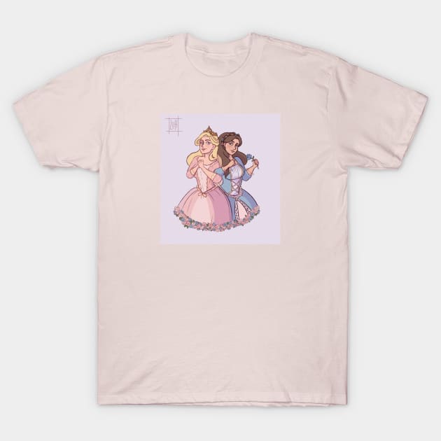 Princess and the pauper T-Shirt by luh